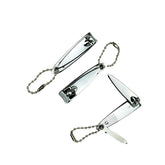 Cortauñas mini curvo QPOIBSD de 2 pulgadas para retoques precisos en casa