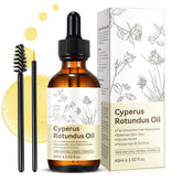 QRZBPZWE aceite Cyperus Rotundus en botella para uso diario.