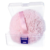 Quadafy Puff corporal tamaño grande, superficie suave para aplicación homogénea de polvo.
