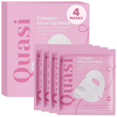 Quasi Bio-Collagen mascarilla nocturna: aplicación suave y hidratación profunda.