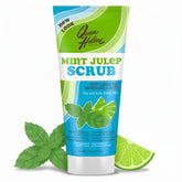 Queen Helene exfoliante facial Mint Julep en frasco de 6 oz para limpieza profunda.