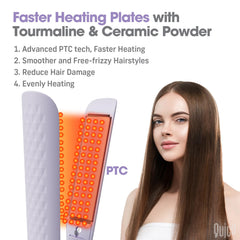 QUICO voltaje global 110–240V facilita uso internacional con adaptador.