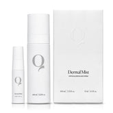 Qure Dermal Mist bottle close-up for refreshing, fragrance-free hydration