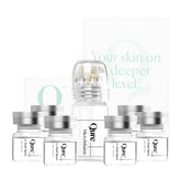 Qure Micro Infusion: estampas de un solo uso para rostro y cuello, higiene precisa.