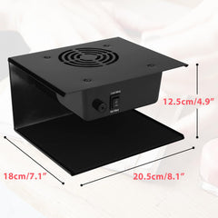 QUTUNI secador de uñas con amplio espacio de secado para manos y pies.