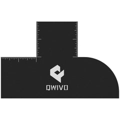 Tarjeta Qwivo color con diseño multifuncional para bordes precisos.