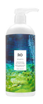 R+Co Atlantis, botella frontal, hidratación profunda para cabello seco
