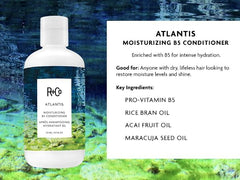 R+Co Atlantis textura cremosa del champú para lavado envolvente