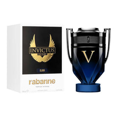 Rabanne Invictus Victory Elixir, frasco de vidrio, realza tu presencia con aroma intenso