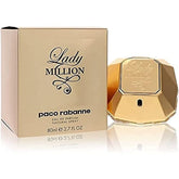 Rabanne Lady Million frasco-brillante, lujo diario en la piel
