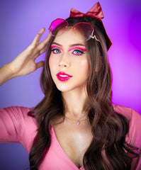 Peine antiestatico rosa de Rabetly para cabello mojado y suave.