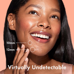 Rael parche cobertura invisible, acabado mate se funde con la piel.