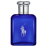 Ralph Lauren Polo Azul: botella en primer plano para uso diario elegante.
