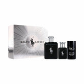 Ralph Lauren Polo Black: empaque del set, ideal para regalo y exhibición.