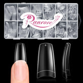 Ranrose 504 piezas uñas francesas: juego completo para manicura clara y duradera
