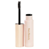 Envase de Brow Harmony de Rare Beauty con gel translúcido listo para definir cejas