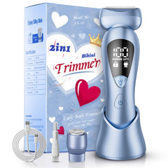 Rategist bikini-trimmer-dos-cabezas, versátil para bikini y extremidades.