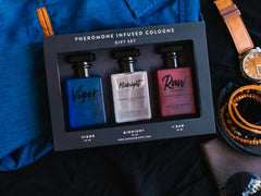 RawChemistry conjunto-regalo-perfumes-hombre-botellas-3, tres fragancias distintas para elegir.
