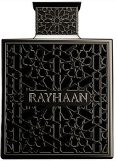 Rayhaan Obsidian, iris-citricos, frescura diaria para un toque elegante.