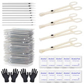 Rayyl kit de piercing completo con 42 piezas para uso seguro en casa