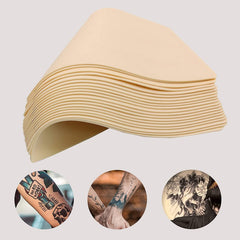 Rayyl piel de práctica para tatuaje, dorso doble cara, perfecta para probar contornos y fluidez.