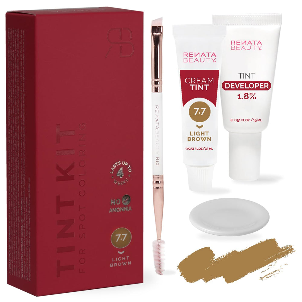 RB Renata Beauty kit tinte cremoso para cabello, aplicación precisa.