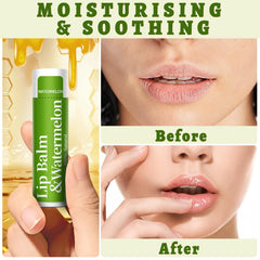 Bálsamo labial RBUGR fresa, aroma delicioso y hidratación duradera