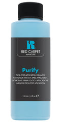 RC Red Carpet Manicure Purify frasco-vertido: limpiador para uñas para eliminar residuos pegajosos