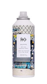 R+Co Halfpipe spray de cera seca: rociado ultrafino para definir textura y volumen.