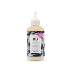 R+CO Lost Treasure: botella-enjuague con vinagre de manzana para limpieza suave del color.