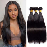 Rebasar paquetes rectos de 12 pulgadas, cabello 100% humano para acabado natural.