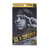 Durag Red by Kiss Bow Wow X Power Wave en negro para definir ondas y estilo