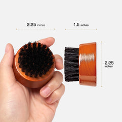RED by Kiss, diseño redondo mini para acceso fácil en barbas cortas.