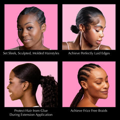 Red by Kiss Hair Wrapping Strip 3-5 pulgadas para estilos lisos y firmes.