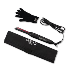 Red by Kiss plancha pelo compacta y portable para uso en casa o viaje