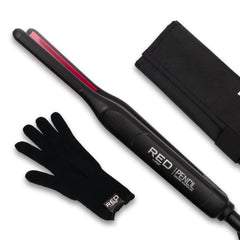 Red by Kiss plancha pelo lápiz para cortes cortos con control preciso y acabado suave