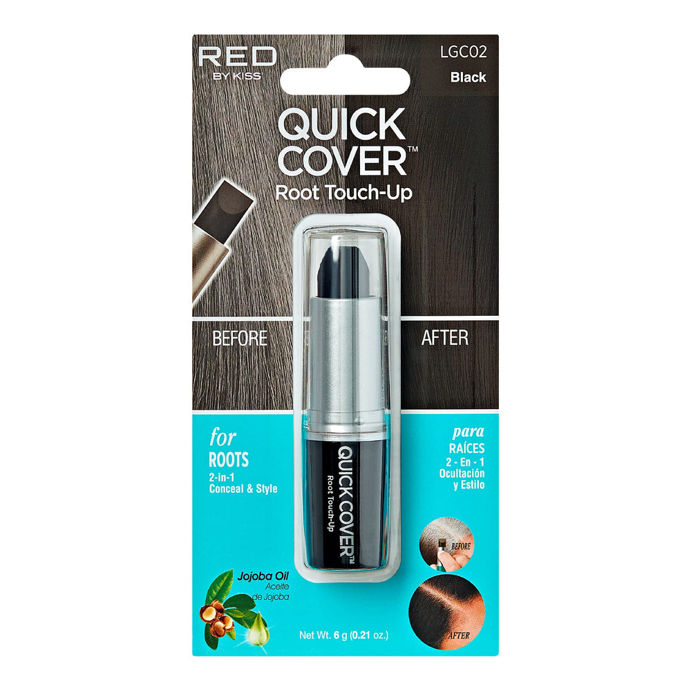 RED by Kiss Quick Cover Stick cubre raíces con acabado natural
