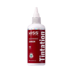 Red By Kiss Tintation, bote carmesí, color intenso y duradero.