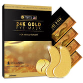Parches REDANHA 24K oro para una mirada más despierta.
