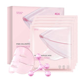 Redcool Pink Collagen Jelly Gel mascarilla de noche, aplicación suave y calmante para la piel