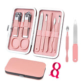 RedFlow conjunto 8 en 1: cortauñas compacto para uñas bien cuidadas en casa.