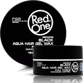 Redone Cera Peinado Negra 150 ml en frasco, fijación extra para looks definidos.