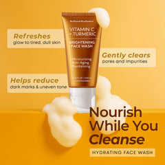 Refined Radiance ingredientes estrella vitamina C y cúrcuma para tono más uniforme