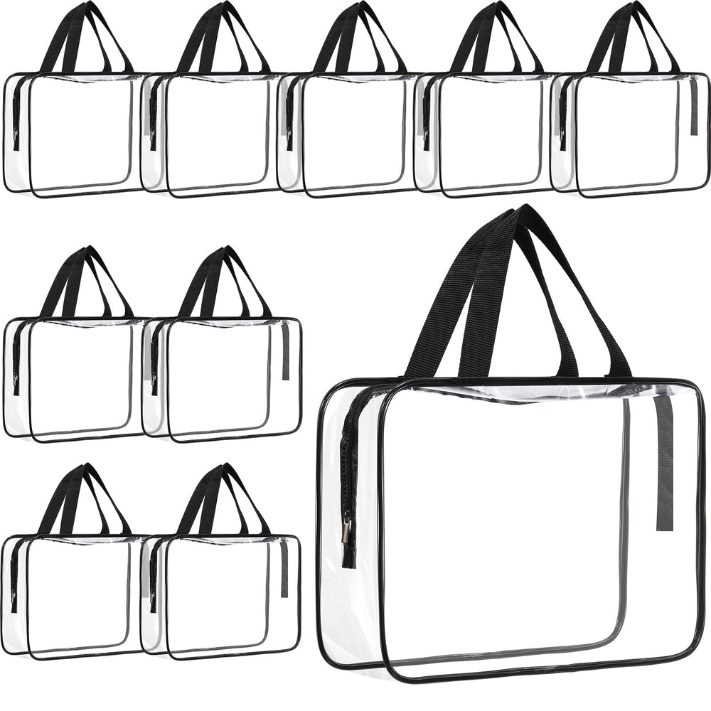 Sac cosmétiques Reginary transparent de grande capacité, parfait pour repérer rapidement les articles.