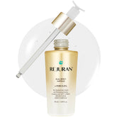 REJURAN Dual Effect Ampoule: botella elegante lista para rejuvenecimiento profundo.