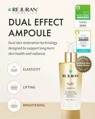 REJURAN Dual Effect Ampoule con gotero para dosificación precisa y aplicación cómoda.
