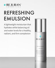 REJURAN Emulsión: textura ligera que se siente fresca al aplicar.