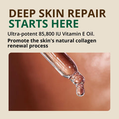 Textura ligera de RejuveNaturals Vitamina E con absorción rápida.