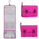 Relavel bolsa colgante para viaje, rosa, gran capacidad para cosméticos.