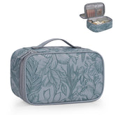 Relavel bolso maquillaje rosa bonito, ideal para viajar y mantener todo organizado.